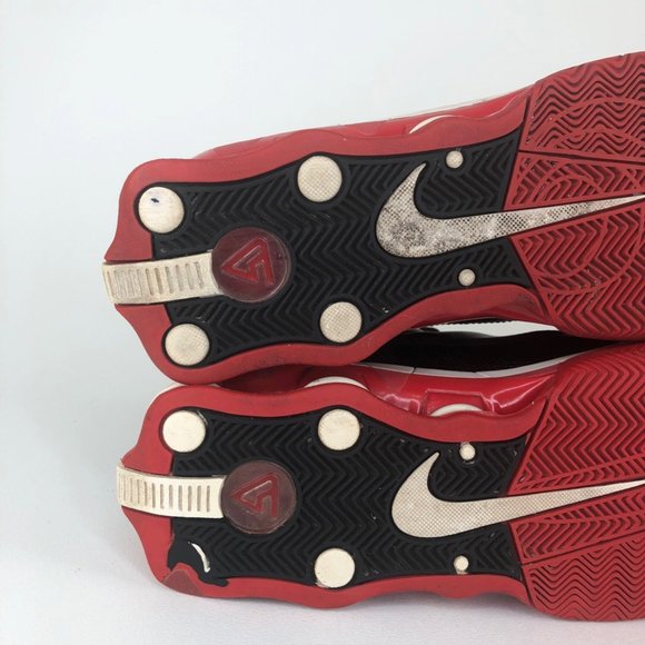 Nike Mens Shox VC 4 Basketball Shoes Black 310379-011 2004 Lace Up Mid Top 11.5M - Picture 3 of 12